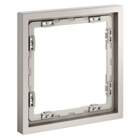 Рамка пластиковая на 1 пост S70 (кашемир) / Voltum VLS100103