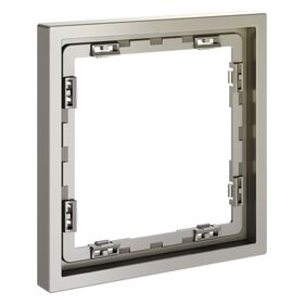 Рамка пластиковая на 1 пост S70 (шелк) / Voltum VLS100104