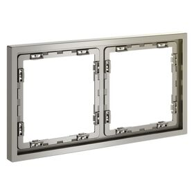 Рамка пластиковая на 2 поста S70 (шелк) / Voltum VLS100204