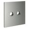 Накладка для розетки телевизионной оконечной TV+SAT S70 (сталь) / Voltum VLS001605