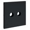 Накладка для розетки телевизионной оконечной TV+SAT S70 (графит) / Voltum VLS001607