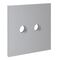 Накладка для розетки телевизионной оконечной TV+SAT S70 (серый) / Voltum VLS001616