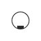Настенный светильник (бра) Maytoni Rim MOD058WL-L25BK