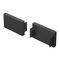 Заглушка для встраиваемого шинопровода, 2 шт. Basity, черный / Maytoni TRA172EC-12B
