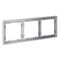 Рамка пластиковая на 3 поста S70 (серый) / Voltum VLS100316