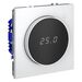 Терморегулятор электронный для теплого пола S70 (белый матовый) / Voltum VLS070102