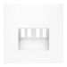 Накладка для розетки акустической 4-местной S70 (белый матовый) / Voltum VLS001502