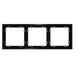 Рамка металлическая на 3 поста S70 Metal (антрацит) / Voltum VLSM120312