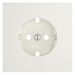 Накладка для розетки с заземлением S70 (хлопок) / Voltum VLS000613
