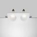Встраиваемый светильник Gyps Modern GU10 2x10Вт / Maytoni DL002-WW-02-W
