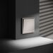 Выключатель одноклавишный с подсветкой S70 (кашемир) / Voltum VLS010203