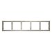 Рамка пластиковая на 5 постов S70 (кашемир) / Voltum VLS100503